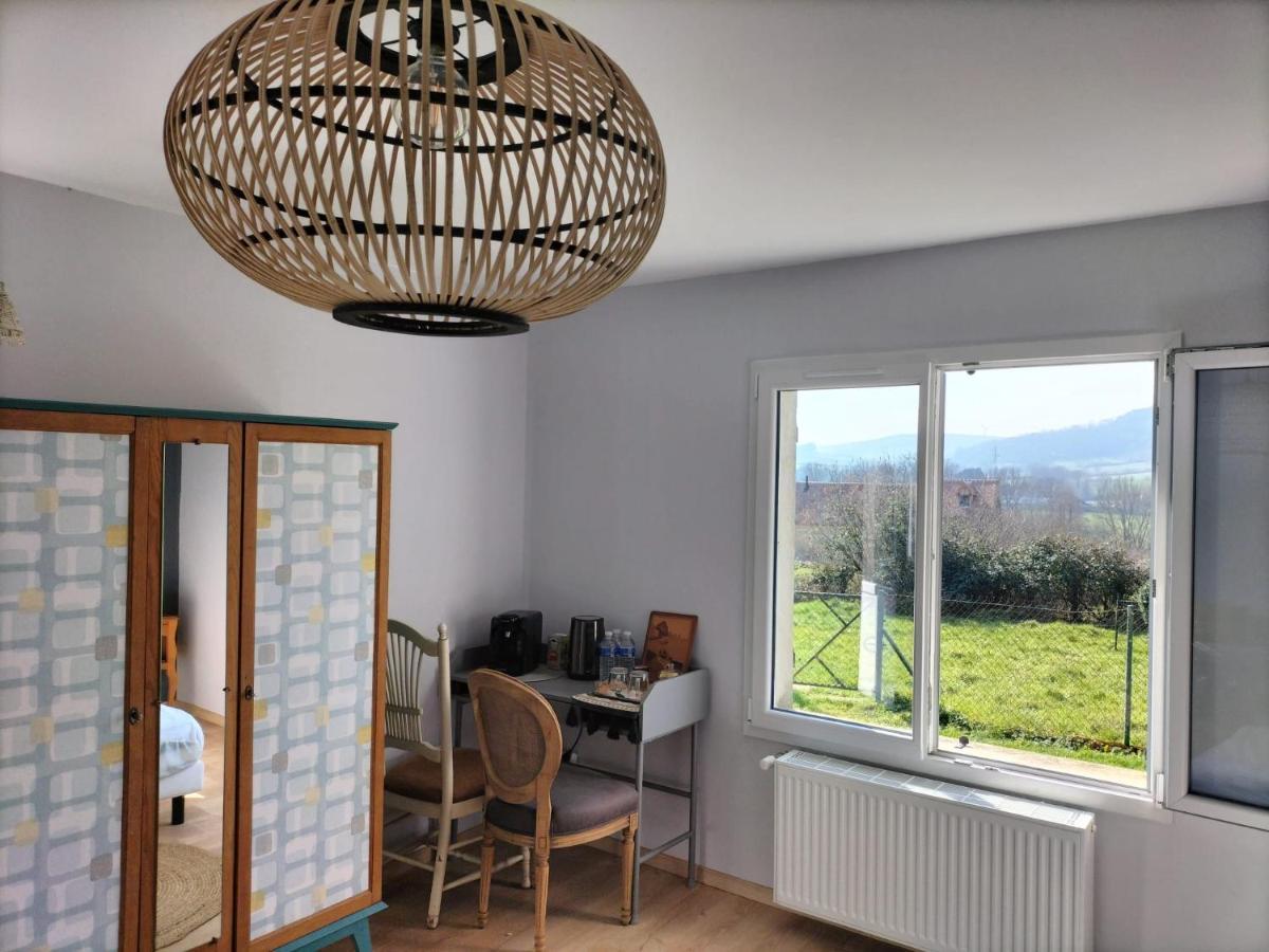 Agreable Chambre Meublee, Vue Sur La Vallee De L'Auxois Villy-en-Auxois المظهر الخارجي الصورة